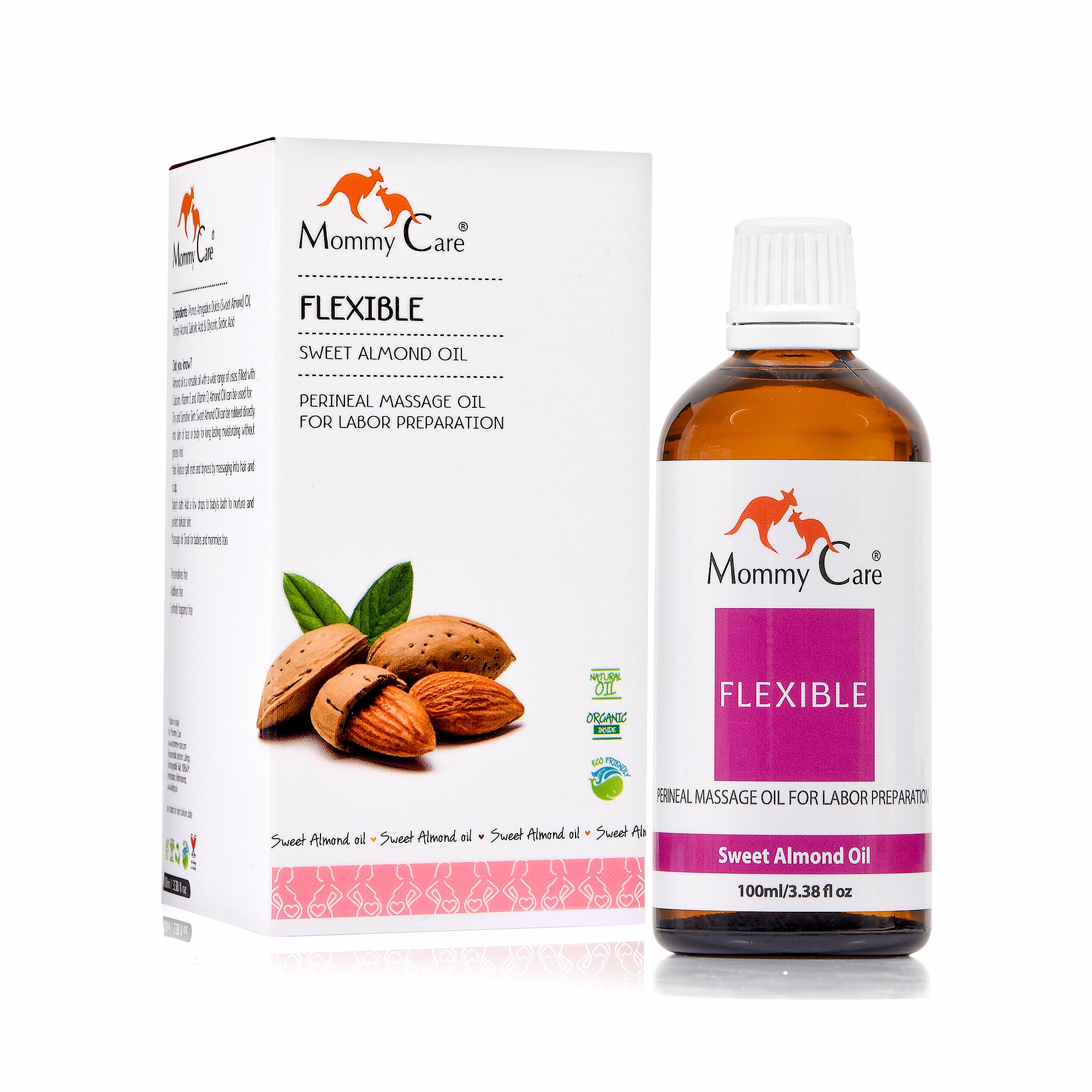 Sweet Almond Perineal Massage Oil (FLEXIBLE) Mommy Care USA Sweet Almond Perineal Massage Oil (FLEXIBLE) Mommy Care USA