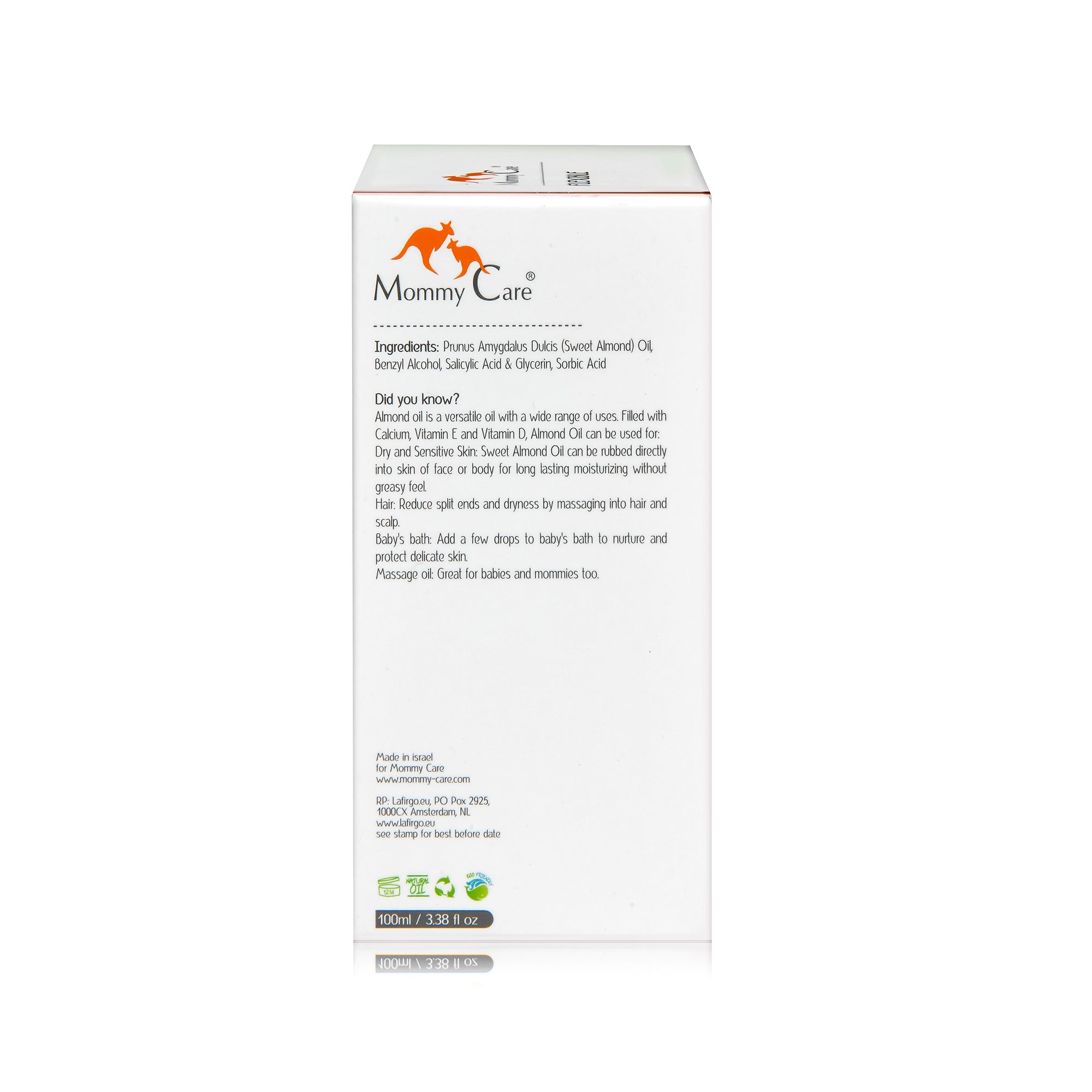Sweet Almond Perineal Massage Oil