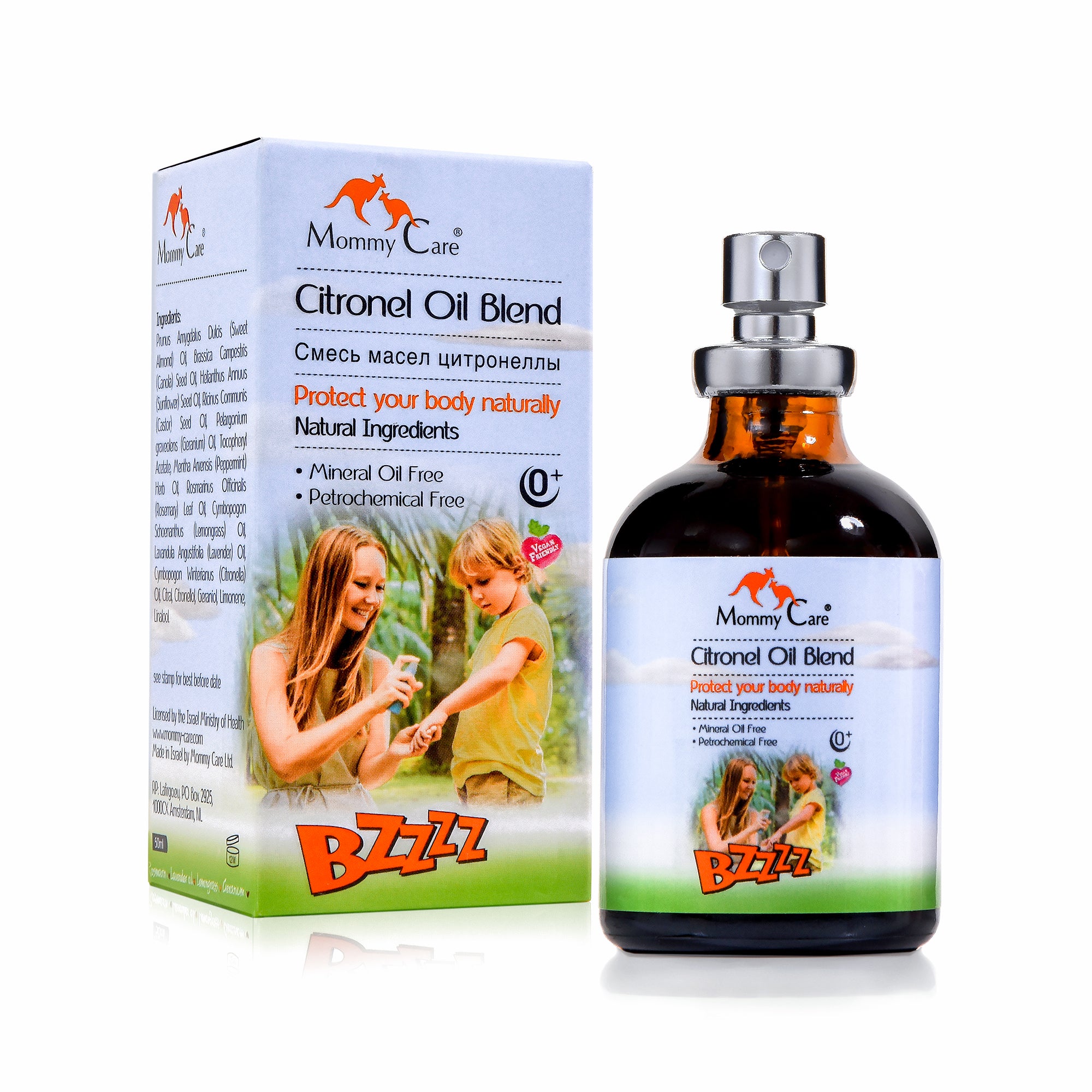 【Mommy care】ブイセラ Citronella Oil Blend BZZZZ – Mommy Care USA