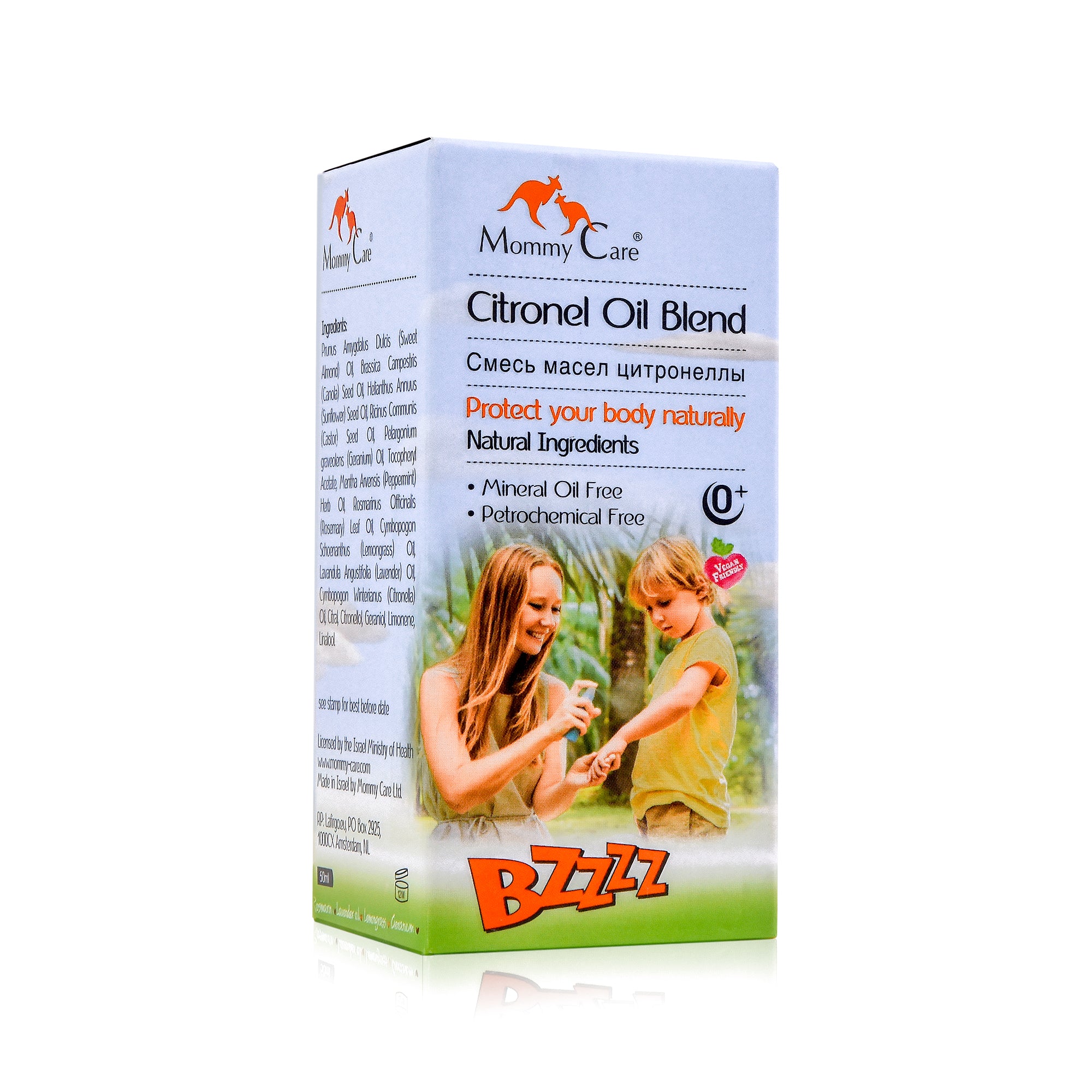 Citronella Oil Blend BZZZZ – Mommy Care USA