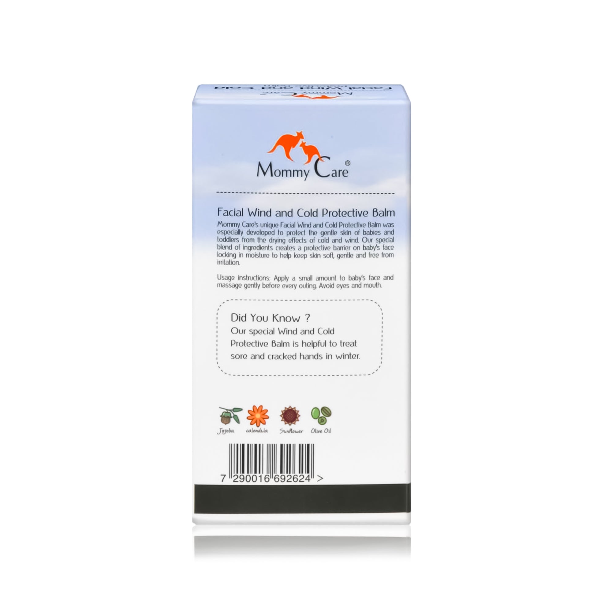 Facial Wind and Cold Protective Balm
